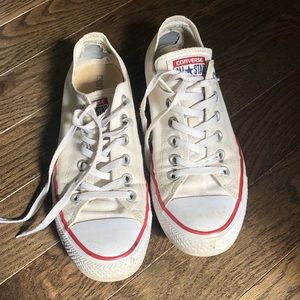 White low top converse